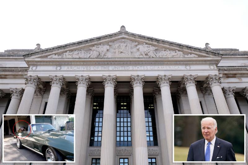 National Archives has not reviewed nine boxes of Biden documents for classified material
