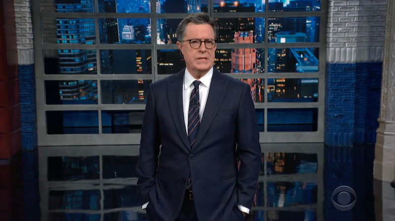 Stephen Colbert Is Not Paying $99 for Trump’s New Book