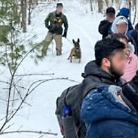 Border crossings from Canada into New York, Vermont and N.H. are up tenfold. Local cops want help.
