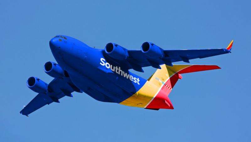 Southwest Introduces New C-17 Cargo Plane Capable Of Carrying Your Mom