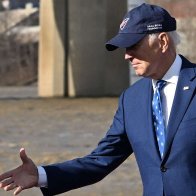 Joe Biden Sees Shadow, Attempts To Shake Its Hand