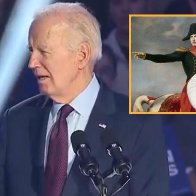 Biden Touts Productive Climate Change Meeting With French Leader Napoleon Bonaparte