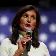 Nikki Haley loses to "none of these candidates."
