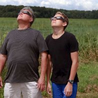 Dorks Of Nation Helpfully Identify Themselves By Wearing Solar Eclipse Glasses
