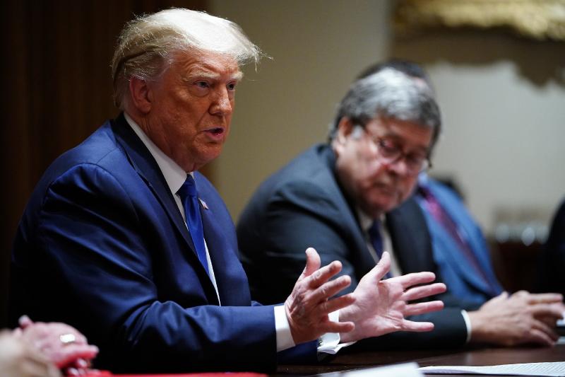 Barr Calls Bragg's Case Against Trump an 'Abomination,' Says He Will Vote for Former President 