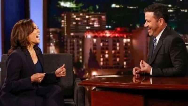 Jimmy Kimmel Delighted To Finally Talk To Someone He Can Make Laugh