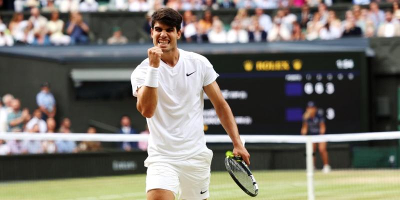 Carlos Alcaraz wins Wimbledon for second consecutive year over Novak Djokovic