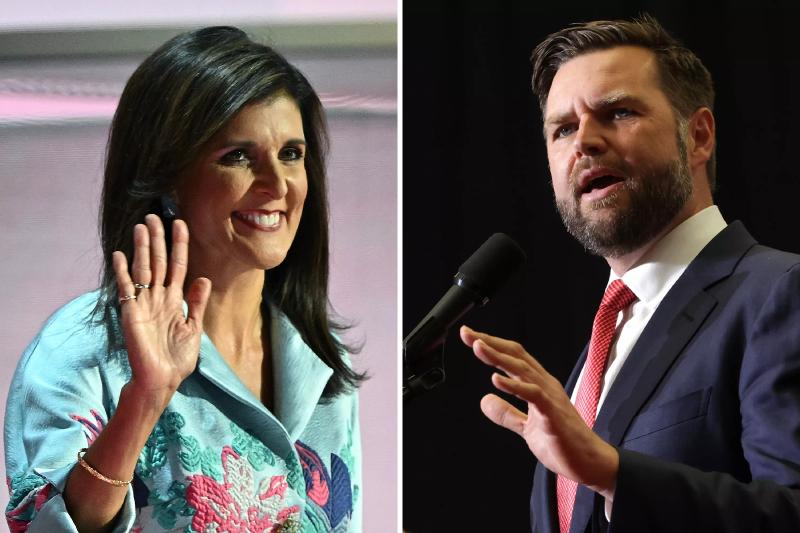 Donald Trump May Drop JD Vance for Nikki Haley, Ex-Clinton Adviser Says - Newsweek