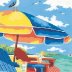Screengrab-At_the_Beach_(Adirondack_Chairs_&_Umbrella)_Paint_by_Number_(9_x12_)_Dimensions_Paint_by_Number_-_2017-07-09