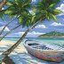 Screengrab-Tropical_Beach_(Row_Boat_on_Beach)_Acrylic_Paint_by_Number_11.5_x15.5_Colart_-_2017-07-09