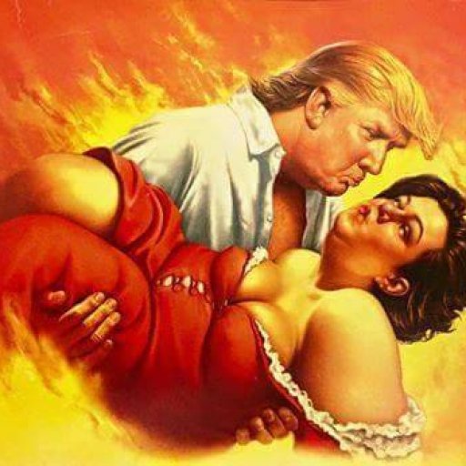 Trump and Sarah getting it on