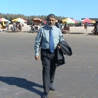 Syed Zainul Abedin enjoys the sunny beach of Cox's Bazar,Bangladesh