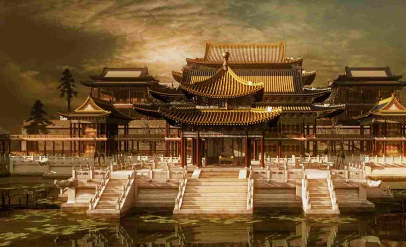 Old Summer Palace restored by tech in 90 seconds