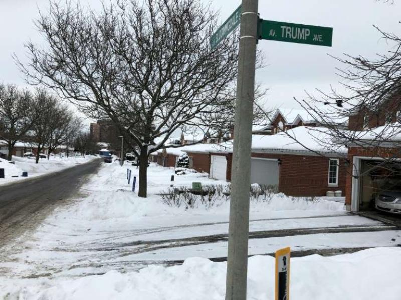 Ottawa residents seek to dump Trump street name