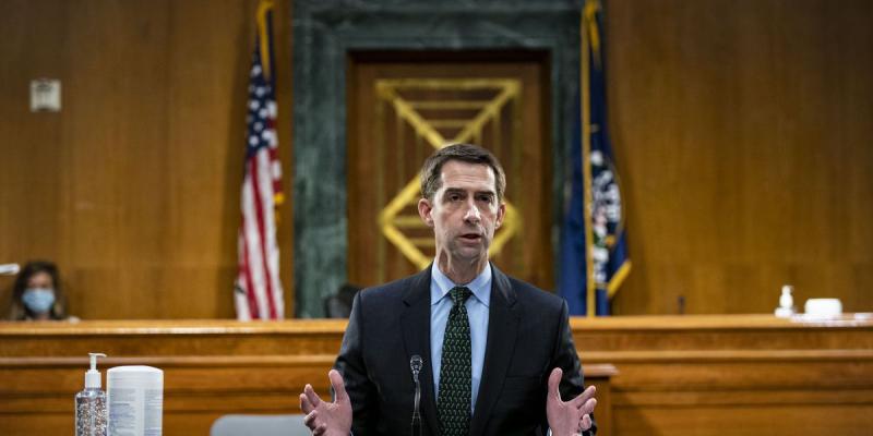 What Tom Cotton's big plan to "beat China" actually says