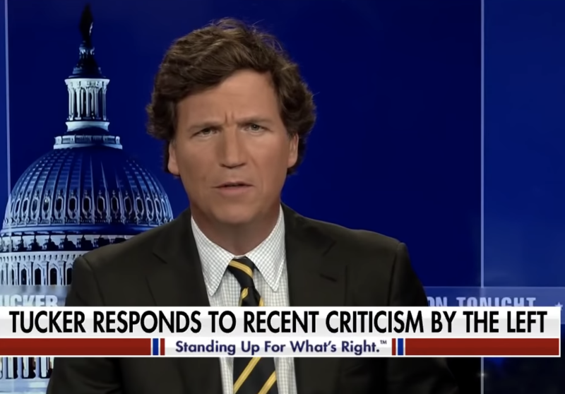 The Left Claims Tucker Carlson Is A White Supremacist For Quoting Them