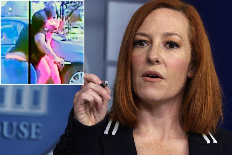 Jen Psaki baselessly and disgracefully racialized the killing in Columbus