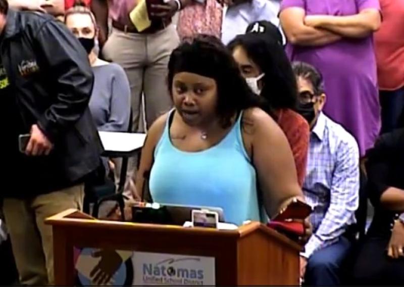 Watch This Angry Mother Go Ballistic on ‘Fascists’ at School Board Meeting