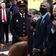 Trump Surprises FDNY & NYPD with 9/11 Anniversary Visit, While President Biden Blames Americans for Aftermath