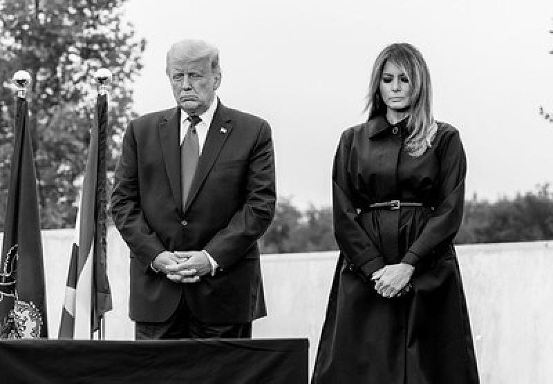 President Trump Addresses Faith Group On National Mall to Commemorate 20 Years After September 11, 2001