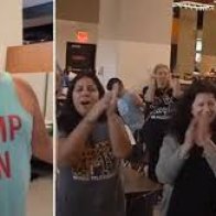 Anti-vaxxers storm vaccinated-only Staten Island food court, shockingly chant: ‘F**k Joe Biden’ and ‘Trump Won’