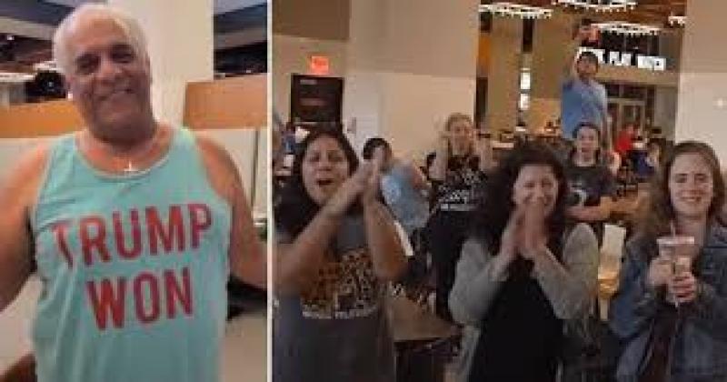 Anti-vaxxers storm vaccinated-only Staten Island food court, shockingly chant: ‘F**k Joe Biden’ and ‘Trump Won’