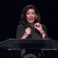 Tucker calls Gov Hochul ‘New York archdiocese of the coronacult’ after creepy church lecture