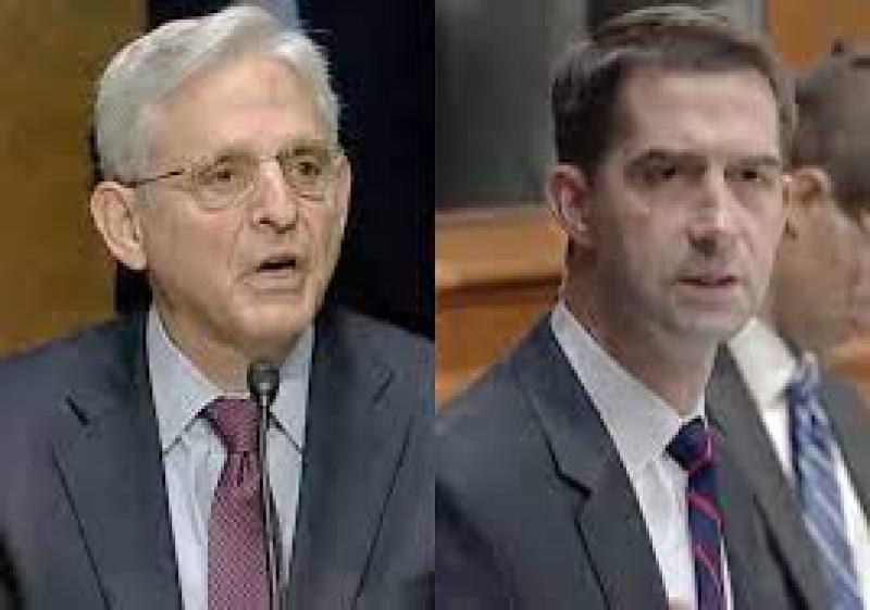 Tom Cotton to AG Garland: 'Thank God you are not on the Supreme Court'