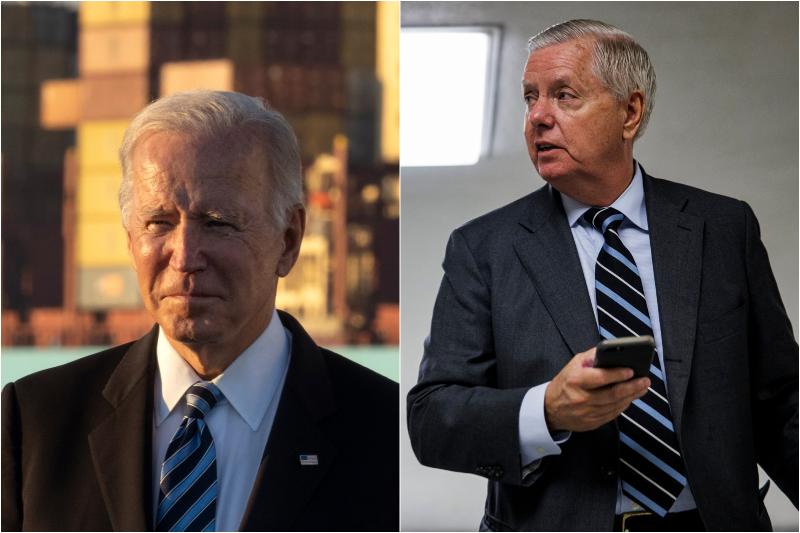 Lindsey Graham Calls Joe Biden 'Most Incompetent President of My Lifetime'