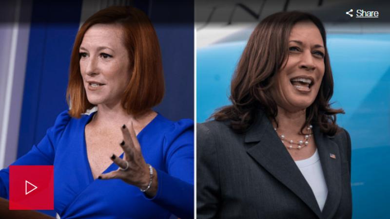 Psaki says Harris faces more criticism because she is a woman and woman of color