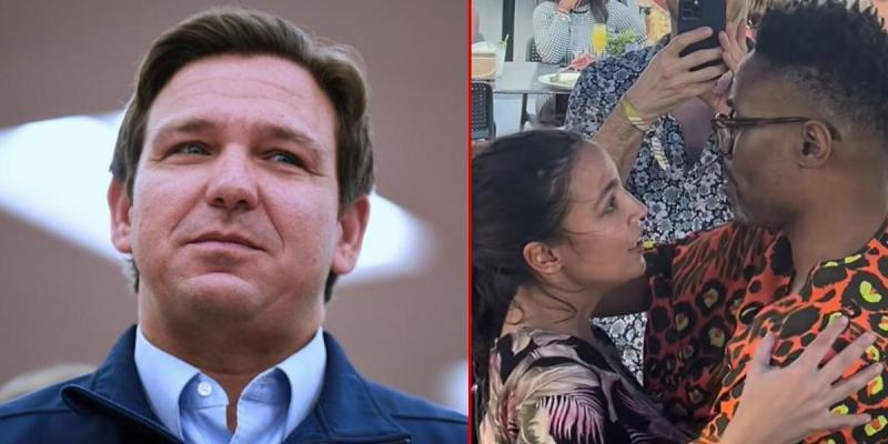 After AOC Caught Kissing Strangers at Drag Queen Party, Ron DeSantis Has the Perfect Response