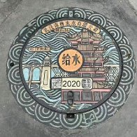 Artistic manhole covers grace streets of Wuhan