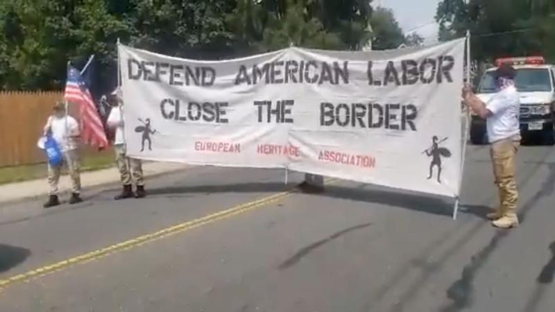White Supremacists Crash South Plainfield New Jersey Labor Day Parade
