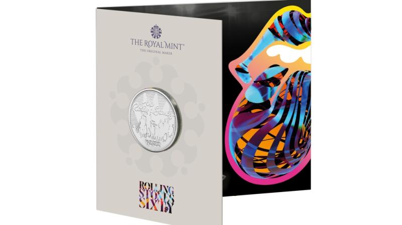 Rolling Stones' 60th year honoured with U.K. collectible coin