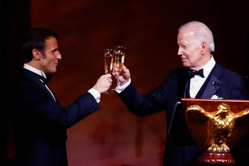 Biden attempts to restore America's global standing with state dinner pageantry