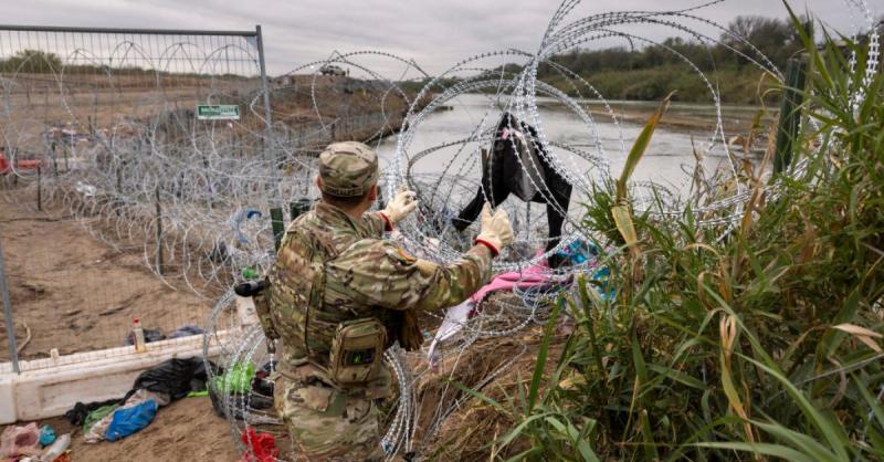 Biden DHS asks Supreme Court to let border agents cut Texas's razor-wire fence | Just The News