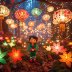 Chinese lanterns illuminate 'Lanternia' festival in Cassino, Italy