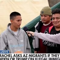 Migrants speak to Fox News at Arizona tent camp, support Biden over Trump | Fox News