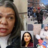 Hispanic Queens residents slam AOC for endorsing Biden's open-border policies and say it's ruining neighborhood: 'She only cares about Washington and her money' | Daily Mail Online