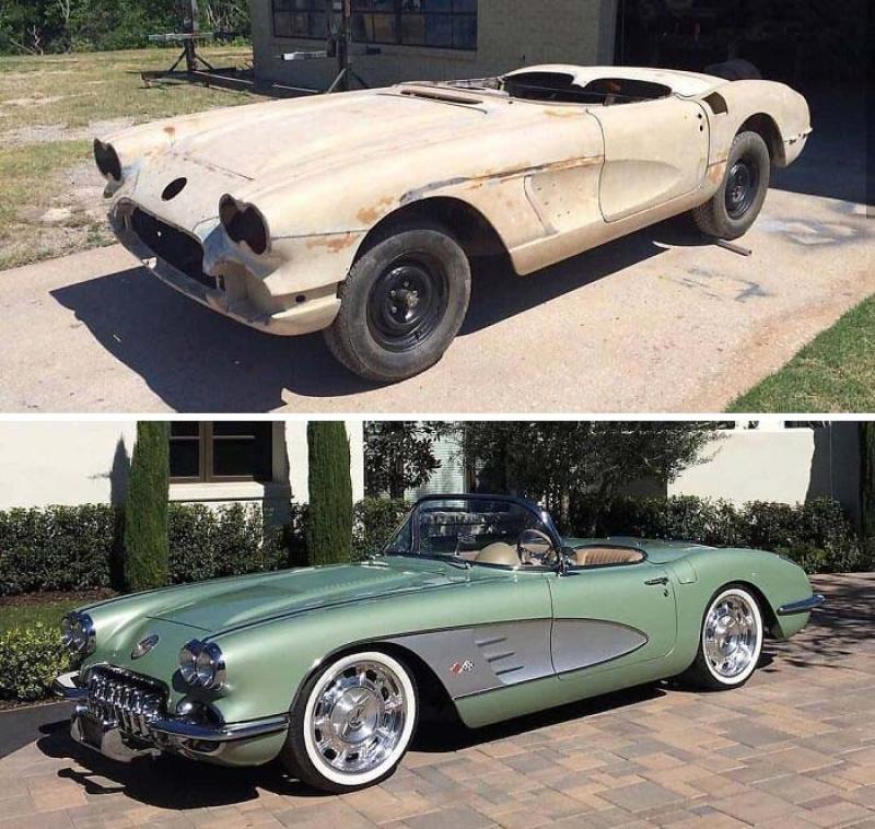 50 Times Trashed Cars Were Restored To Their Former Glory, Shared In This Online Group