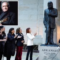 Johnny Cash statue unveiled at the US Capitol