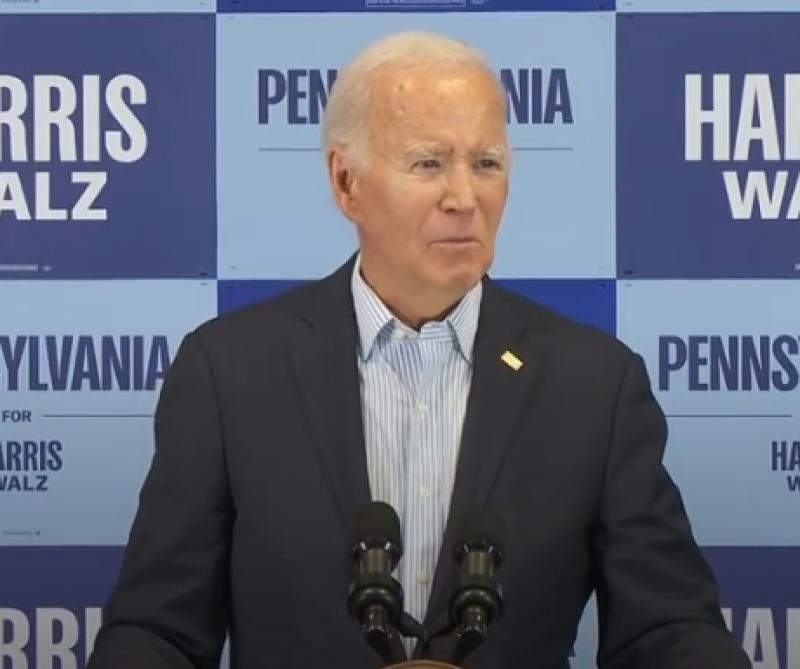 Biden Says He Wants to Smack Trump 'In The Ass'