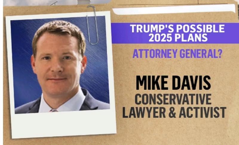 Trump AG Candidate Mike Davis Declares 'F*ck Unity