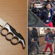 Migrant boy, 13, and masked buddies stab man with brass knuckles in Times Square beatdown — all because he wouldn’t take their photo