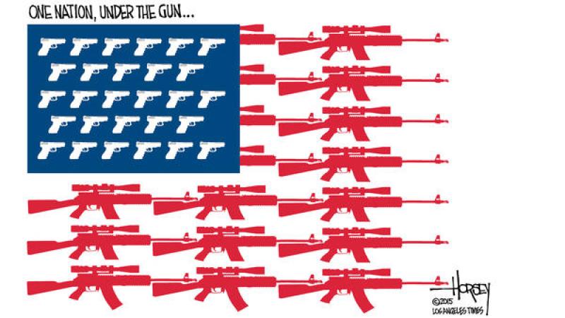 Poem: America is a Gun, by Brian Bilston