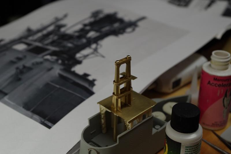 Building the USS Lapon:  Fairwater Details