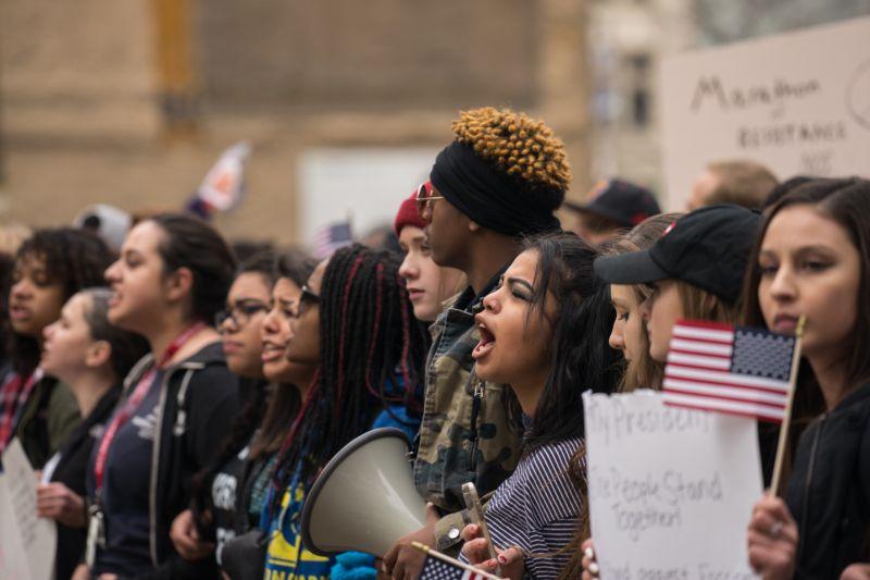 Millennial focus shifted to civil rights after Trump's victory