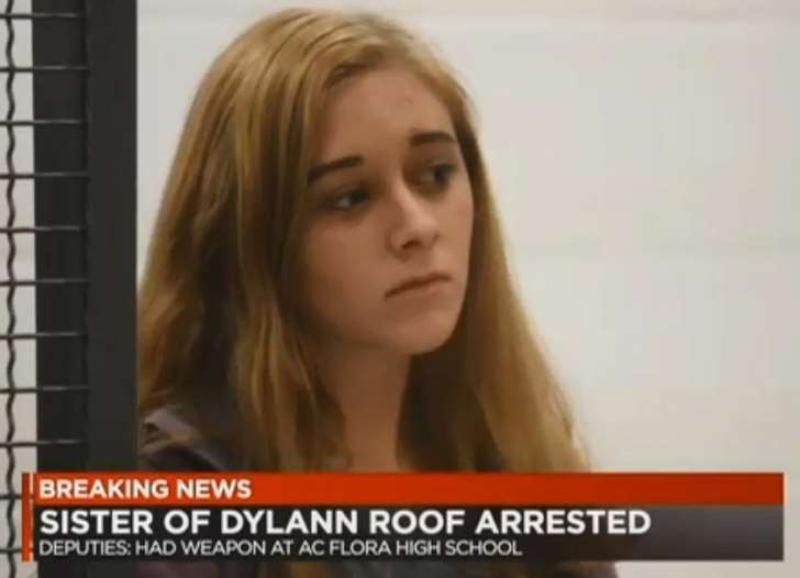 Charleston Shooter Dylann Roof’s Sister Morgan to Protesting Classmates: 'I Hope...Y'All Get Shot'