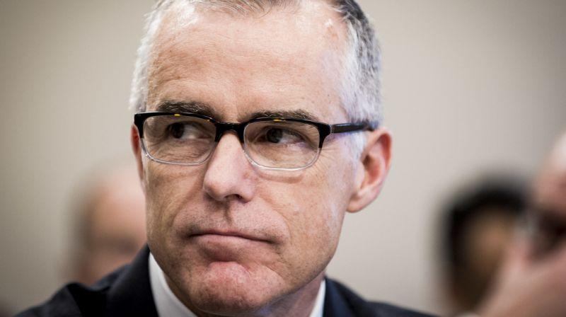 FBI's Andrew McCabe fired, effective immediately, before he could retire