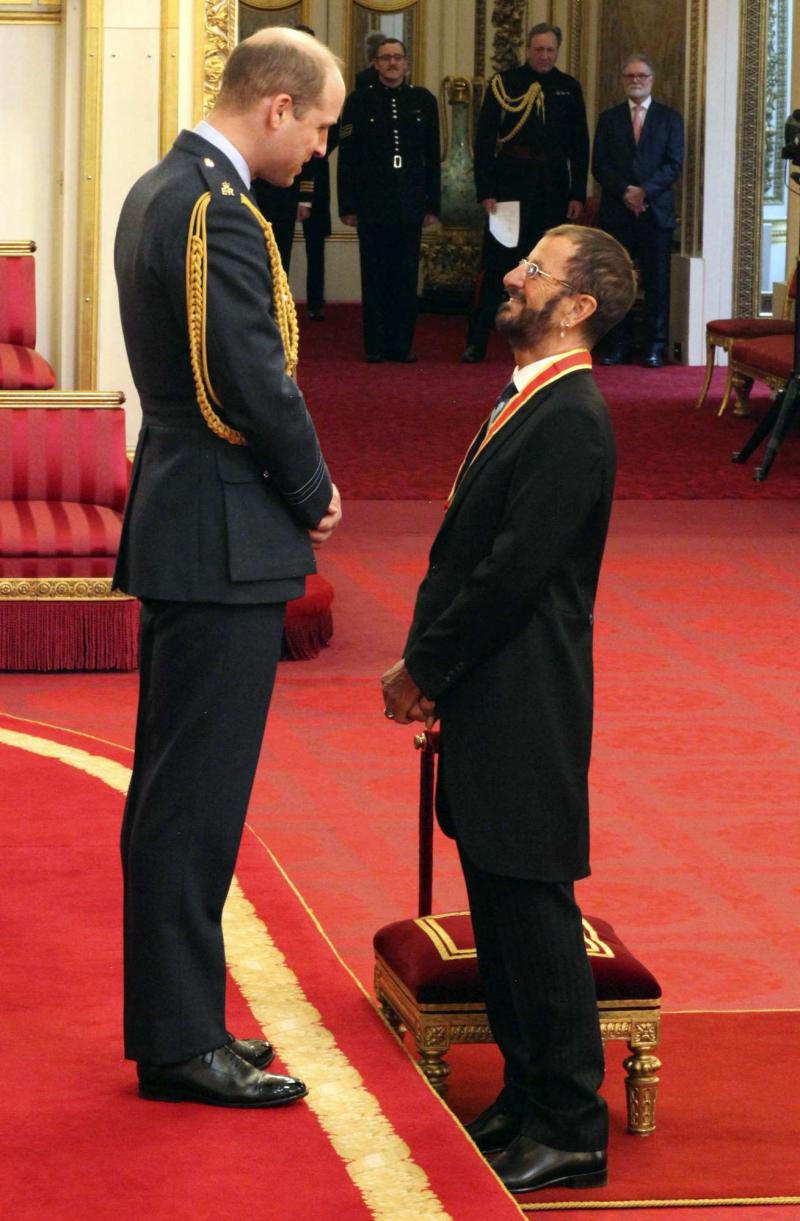 Drumroll please: It's Sir Ringo as ex-Beatle knighted